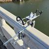 Suporte de Pesca Suporte de Vara de Pesca Suporte de Pesca de Balsa Clipe para Vara de Balsa Suporte de Pesca de Ponte Suporte Multiuso para Vara de Mar Suporte para Vara de Arremesso
