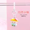 Llavero Creativo Lindo de Dibujos Animados Colgante para Mochila Pequeño Regalo Llavero para Estudiante Pareja Resina Pequeño Regalo Venta al por Mayor