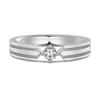 High-end S925 Sterling Silver Homens e Mulheres Par Anel Personalidade Simples Plain Silver Ring Fashion All-match Gas Texture Casal Ring