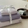 Categoría a Maternidad e Infancia Grado Doble Capa Gasa Juego de Cuatro Piezas Estilo Coreano Floral Fresco Algodón Puro Funda Nórdica Juego de Cama de Tres Piezas 1