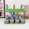 Nuevo Juego de Caja Misteriosa de Bloques de Construcción DIY de Minecraft Figura Minifigura Pixelada Adorno Educativo Bloques de Construcción Caja Misteriosa