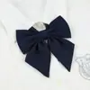 Uniforme JK Estilo College Cor Sólida Estudante Feminina Gravata Borboleta Uniforme Escolar Estilo Japonês Terno Seikan Gravata Borboleta Raízes Vermelhas