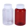 20 50 100 200 300ml Botellas Dispensadoras de Plástico Marrón de Boca Ancha Pet Botellas de Muestra Selladas para Líquidos de Boca Ancha