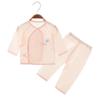 Traje para recién nacido ropa de verano para aire acondicionado clase a algodón puro fino para bebé niño y niña mameluco de monje ropa para bebé recién nacido