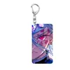 Llavero Colgante de Tarjeta Transparente Acrílica de Demon Slayer con Ojos Brillantes, Regalos al por Mayor para Convenciones de Cómics, Regalos Creativos de Año Nuevo