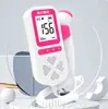 Haishi Hainuo Monitor de Frecuencia Cardíaca Fetal Doppler Ultrasónico Embarazo Monitor de Movimiento Fetal Estetoscopio para Mujeres Embarazadas en Casa