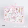 H3# versión horizontal mediano Nueva Serie bolsa de papel bolsa de regalo bolsa tote para ropa cosméticos bolsa de cuerda bolsa de compras navideña