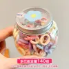 Goma para moño amigable con el cabello, goma de pelo elegante y versátil, para niñas, sensación de alta gama, goma de pelo elástica y duradera