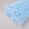 Material de embalagem flor de malha ondulada floco de neve plissado, suprimentos para florista, arte floral estilo coreano, malha ondulada para embalagem de rosa