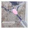 Unha transparente silicone magic mirror pó stick de duas cabeças Aurora pó esfregar pó com tampa ferramenta portátil multi-função lantejoulas smear