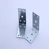 Planchuela de hierro con recubrimiento de color engrosada código de esquina reforzado en ángulo de 90 grados conector de muebles para gabinete de esquina de acero laminado en frío