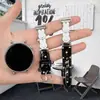 [Correa de Reloj] Adecuada para Correa de Reloj Huawei Gt7 Conejo Miffy Gt6 Patrón de Estrellas Brillante Dibujos Animados Correa de Reloj para Niñas Linda