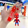 Llavero Colgante de Dibujos Animados de Marvel Spider-Man para Pareja Mochila Muñeca Linda Colgante de Coche Máquina de Garra Regalo Pequeño