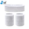 Muñequera Deportiva para Hombres y Mujeres Absorbente de Sudor y Secado Rápido de Humedad Banda para Sudor de Baloncesto Running Banda para el Cabello de Longitud Media