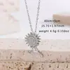 Pendente Giratório de Design Criativo Flor Bauhinia Zircônia Rosa Cobre Colar Feminino Super Brilhante Estilo Palácio Francês Flor de Cinco Pétalas