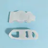 Separador de Dedos del Pie de Tres Agujeros, Corrector de Juanete, Antidesgaste para Juanete del Dedo Gordo del Pie, Cubierta Protectora para Zapato Portátil, Corrección de Separación de Dedos del Pie
