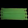 Cordón Ajustable Espalda con Espalda Correa de Velcro Gancho de Tiro pur Colorido Tela Ripstop Alambre Correa Curvada Velcro