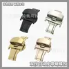 Accesorios para Relojes Galvanizado al Vacío Hebilla Mariposa de Doble Pulsación Hebilla de Reloj de Acero Inoxidable Hebilla de Cinturón de Celebridad Cibernética Hebilla Plegable de Doble Apertura