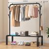 Nuevo Modelo Rejilla Lateral de Extra Grosor y Gran Capacidad, Perchero de Pie para Uso Doméstico, Perchero para Ropa de Dormitorio