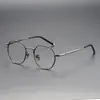 Gafas de Miopía Multilente con Montura Retro de Titanio para Hombre, Montura de Diseñador para Negocios Mismo Estilo Sm80882 Montura de Gafas Danyang