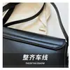 Bolsa de Ombro Nova de Alta Qualidade com Fecho Magnético Flip-Top Transversal Portátil para Trabalho e Deslocamento Moda Simples Bolsa Feminina Bolsa de Braço