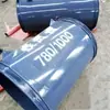Dispositivo anti-retorno para duto de ar de ferro, tipo rígido de isolamento de fluxo reverso, equipamento anti-retorno para mina de carvão, duto de ar de ferro