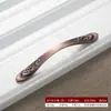 Manija de Aleación de Zinc Estilo Antiguo, Nueva Manija Redonda de Agujero Único de Cobre Antiguo Estilo Chino Estilo Europeo para Puertas de Gabinete Cajones y Armarios