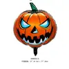 Halloween Transfronterizo Esqueleto Sangriento de Pie Lápida Murciélago Fantasma Base Soporte Globos de Papel de Fiesta Venta al por Mayor