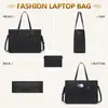 Bolsa de Ombro Portátil Transfronteiriça para Notebook com Grande Capacidade e Armazenamento Conveniente, Fabricante de Bolsas para Notebook