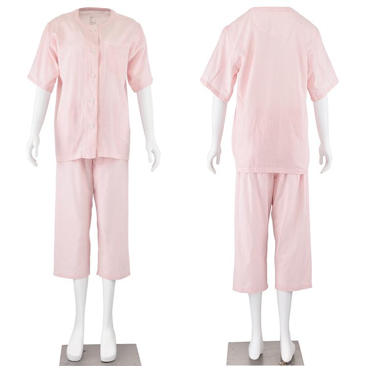 muji细支双层纱无侧缝睡衣无印良品家居服15.jpg