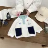 Roupas de Bebê para o Início da Primavera, Moletom Pulôver de Lã Quente Super Fofo Estilo Coreano Colorido para Bebê, Peça de Roupa Versátil para Primavera e Outono
