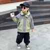 Chaqueta acolchada gruesa 3 en 1 para niños, nuevo estilo invierno 2026, ropa exterior elegante para niños