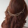 Nueva cadena para el cabello de diamantes de imitación multicapa de AliExpress, moda europea y americana, estilo étnico, accesorios para el cabello sexys, tocado, cadena para el cabello