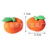 Goma de borrar de fruta de simulación goma con forma de naranja goma ensamblada premios para estudiantes venta al por mayor directa de fábrica