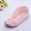 Calcetines invisibles de encaje de corte bajo para barco, 360 grados de silicona antideslizante para mujer, calcetines invisibles finos antideslizantes