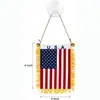 Borla Ventana Ventosa Mini Bandera Espejo Retrovisor Decoración de Coche Bandera Nacional Equipo País Satén Pequeña Bandera