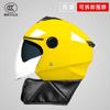 Nuevo estándar nacional certificación 3C casco de coche eléctrico para hombre y mujer universal para las cuatro estaciones otoño e invierno batería motocicleta medio casco casco de seguridad