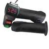 Pantalla roja cabeza grande crucero + manija giratoria de coche eléctrico de tres velocidades accesorios para coche eléctrico manija de control de velocidad manija del acelerador