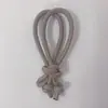 Serie Miu Simple Lanyard Tejido a Mano de PU para Teléfono Móvil Llavero de Cuerda Trenzada Colgante para Bolso Cuerda Trenzada con Núcleo de Cuero