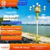 Fábrica de vendas diretas poder comercial Road Park lâmpada de paisagem Magnólia lâmpada chinesa lâmpada quadrada lâmpada combinação lâmpada personalizada conforme necessário
