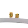 Acessórios DIY Colar Fino Banhado a Ouro Estilo Chinês Pulseira 925 Novo Estilo Chinês Furo Reto Corte Através do Corpo Acessórios Dragão Dourado