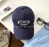 Gorra Ins Coreana Gorra de Béisbol Roja para Mujer Primavera y Otoño Casual Bordada Versátil Suave Gorra Grande para Cabeza para Hombres