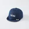 SÍ Sombrero de Mezclilla Suave para Niños, Gorra de Pico de Pato con Puño para Niños y Niñas, Sombrero de Sol para Niños Pequeños