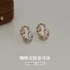 Pendientes de plata pura S999 con diseño de nudo, estilo nicho de lujo ligero vintage para mujer, pendientes de alta gama estilo francés, ear cuffs elegantes, accesorios para orejas