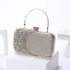 Bolsa de Noite Cravejada de Diamantes de Celebridade da Internet Bolsa de Presente de Mão Feminina Didi Brilhante Bolsa de Mão para Banquete de Celebridade Cheongsam Bolsa de Cosméticos