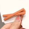 Pasadores Simples Japoneses y Coreanos, Corazón Dulce de Niña, Pinzas Laterales de Colores Caramelo, Pinzas para Flequillo, Pinzas de Una Palabra, Pasadores de Cruz Escarchados, Accesorios para el Cabello