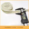 Muestra cadena de cuentas de diamante personalizada cinta de encaje de cachemira textil para el hogar bolsa para zapatos accesorios de ropa diy encaje al por mayor