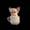 Transfronterizo nuevo acrílico plano caricatura gatito soporte para teléfono móvil lindo fabricantes de origen al por mayor