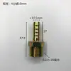 Los fabricantes suministran 3 minutos 4 minutos 6 minutos enchufe de 1 pulgada 8 10 12 14 16 19 25 mm hierro galvanizado conexión pagoda de diente exterior
