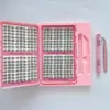Pestañas postizas populares transfronterizas, comercio exterior, juego de pegamento de girasol sin tallo de doble punta, pestañas de aspecto natural, suaves y flexibles, agrandan los ojos